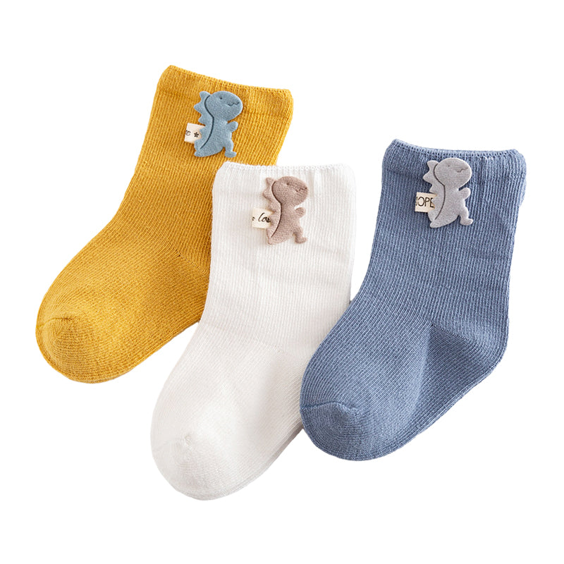 Baby Kid Girls Boys Fruit Dinosaur Animals Cartoon Socks
