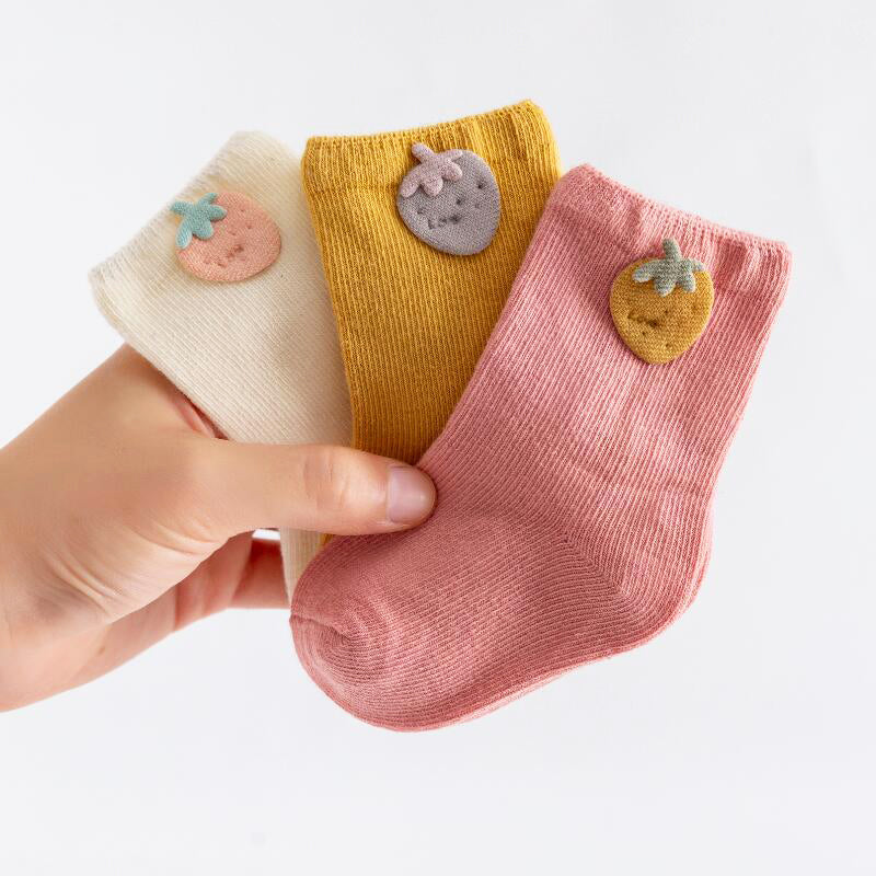 Baby Kid Girls Boys Fruit Dinosaur Animals Cartoon Socks