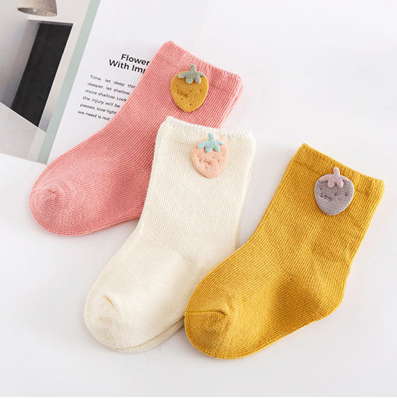 Baby Kid Girls Boys Fruit Dinosaur Animals Cartoon Socks