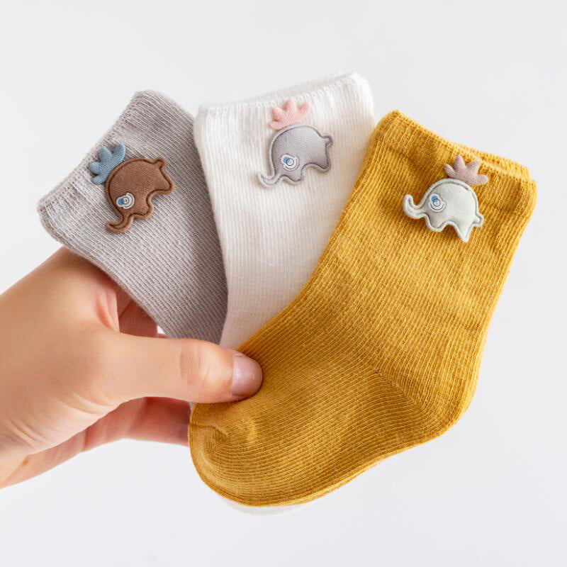 Baby Kid Girls Boys Fruit Dinosaur Animals Cartoon Socks