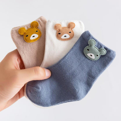 Baby Kid Girls Boys Fruit Dinosaur Animals Cartoon Socks