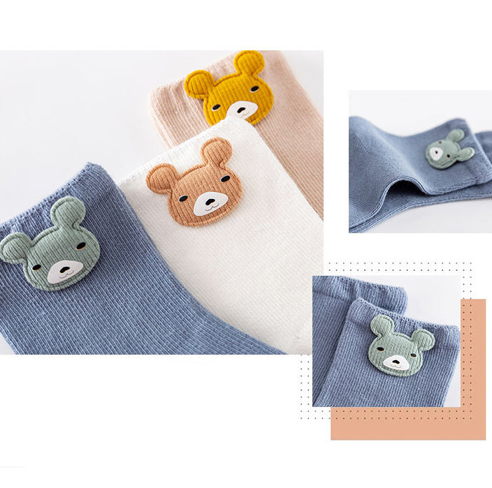 Baby Kid Girls Boys Fruit Dinosaur Animals Cartoon Socks