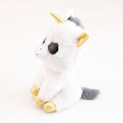 Ty Beanie Baby White Unicorn 6" Toy