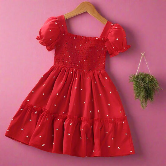 Girls Cotton Dresses Baby Clothes