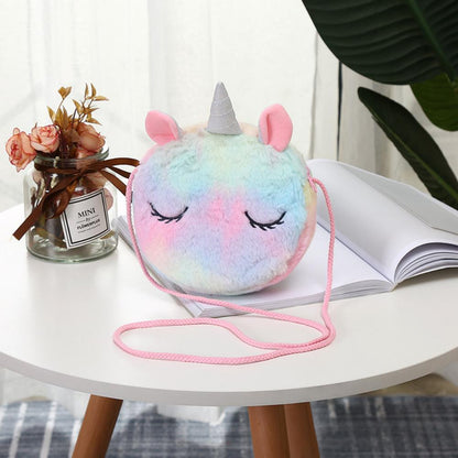 Children Cartoon Cute Unicorn Shoulder Bags
