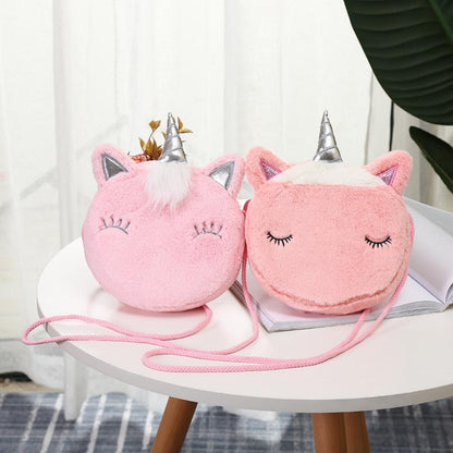 Children Cartoon Cute Unicorn Shoulder Bags