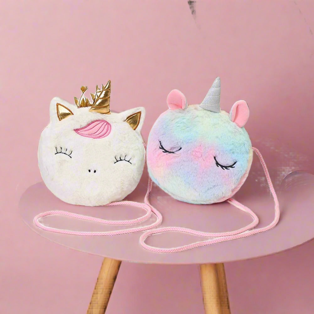 Children Cartoon Cute Unicorn Shoulder Bags