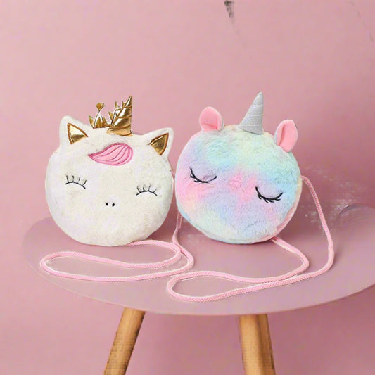 Children Cartoon Cute Unicorn Shoulder Bags