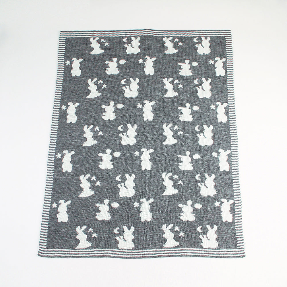 Baby Quilt Cartoon Bunny Baby Stroller Cover Quilt Baby