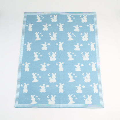 Baby Quilt Cartoon Bunny Baby Stroller Cover Quilt Baby