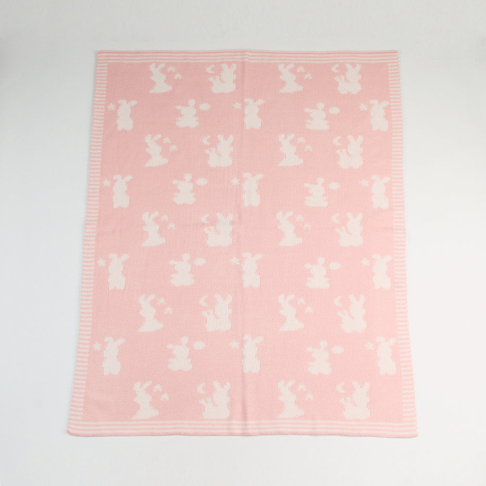 Baby Quilt Cartoon Bunny Baby Stroller Cover Quilt Baby
