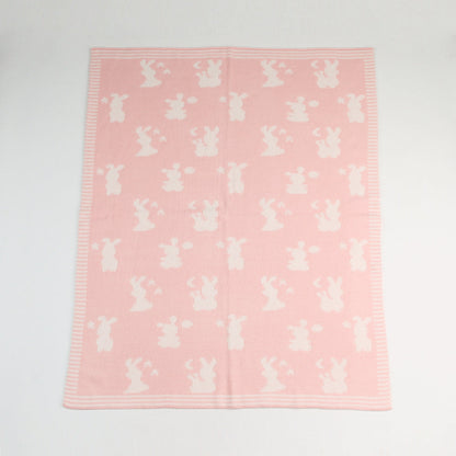 Baby Quilt Cartoon Bunny Baby Stroller Cover Quilt Baby