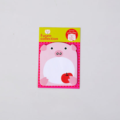 Paper Cartoon Animal Sticky Notes
