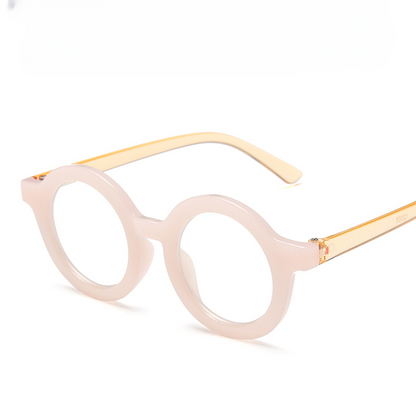 PC Small Round Frame Anti Blue Light Children's Sunglasses