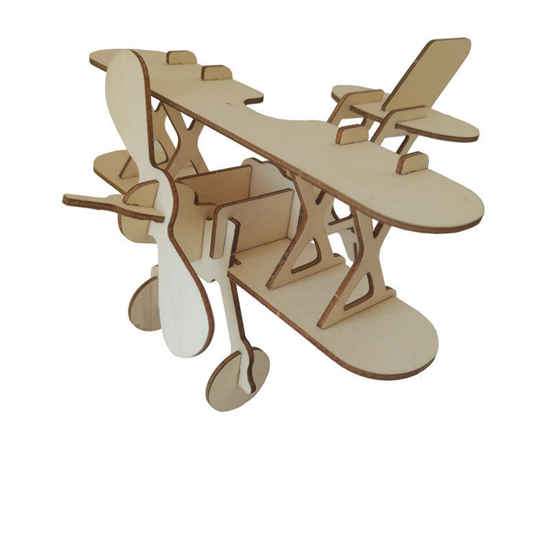 Wooden 3D Puzzle Toys for Kids' Education