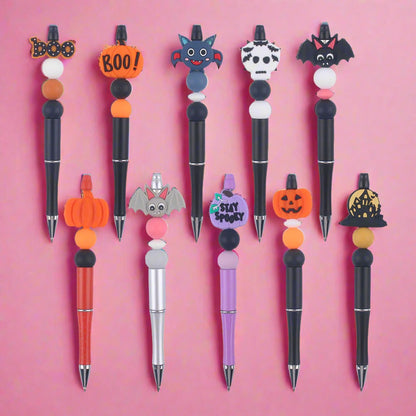 Halloween Cartoon Cute Animal Silicone Bead Bead Pen