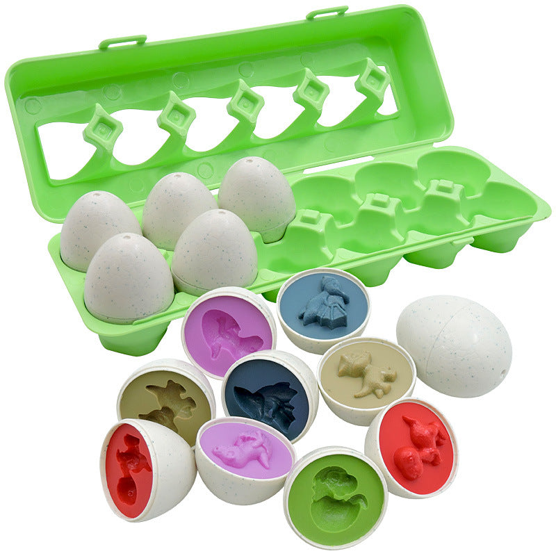Egg Shape Matching Educational Toy for Kids