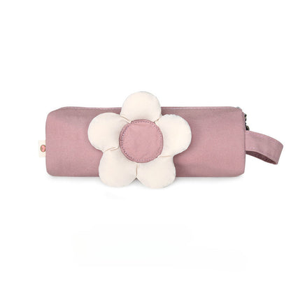 Flower Canvas Pencil Case