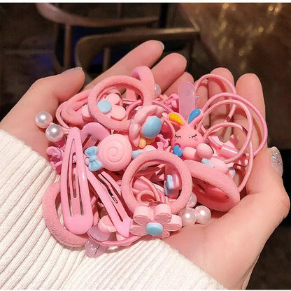 Cartoon Elastic Rings / Hair Candy