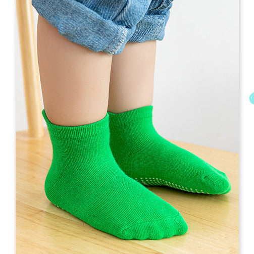 Baby Kid Girls Boys Color-blocking Polka dots Accessories Socks Wholesale 615210381