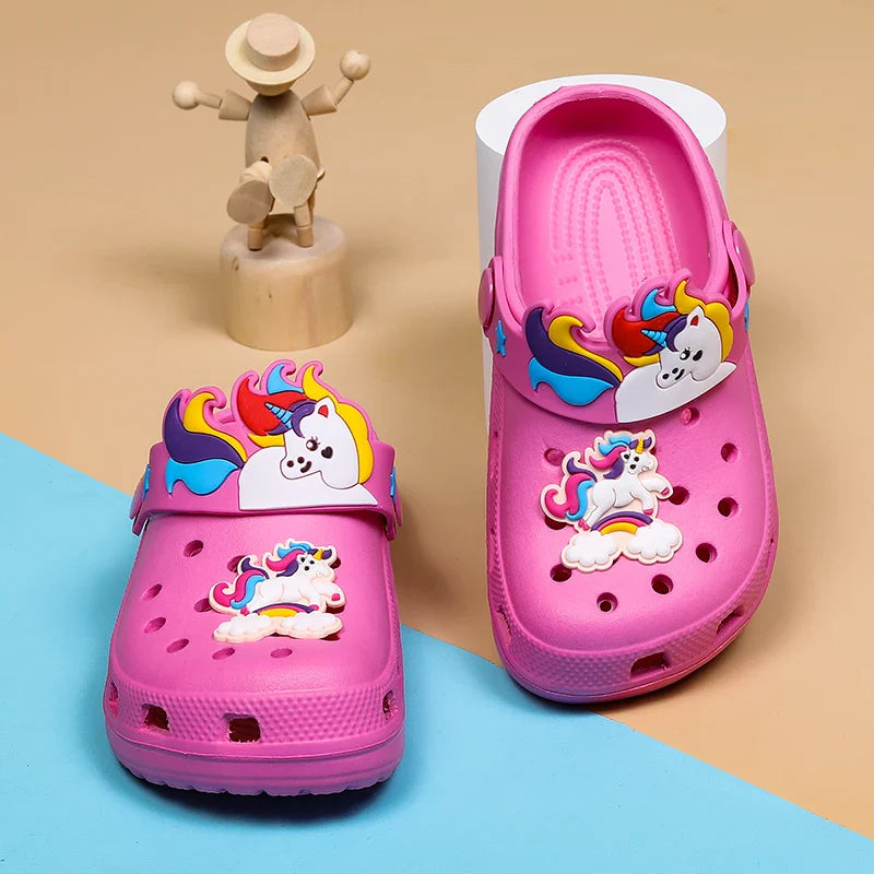 Kids Unicorn Crocs