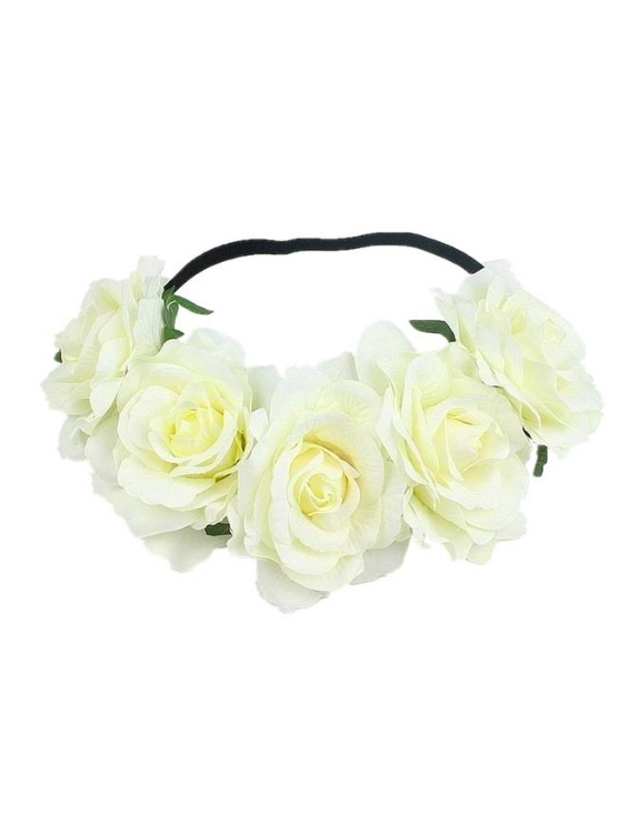 Girls Large Flower Halo