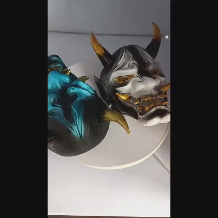 Stunning Resin Devil Mask decoration