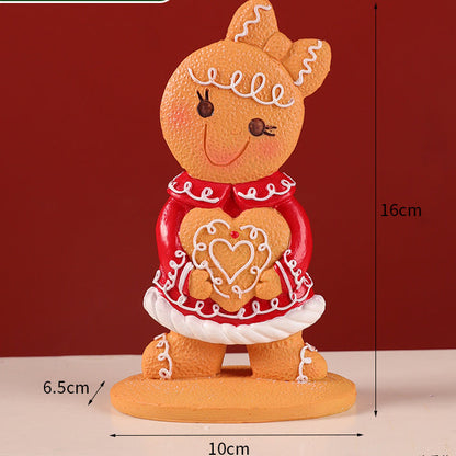 Christmas Gingerbread Resin Ornaments