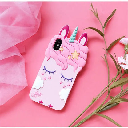 Pink Dreamy Unicorn Phone Case For Samsung Brand