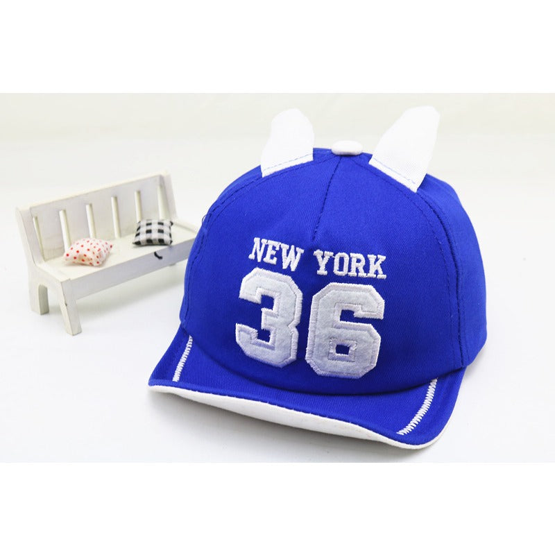 Cotton Polyester Soft Edge Embroidered 36 Letter Baseball Cap