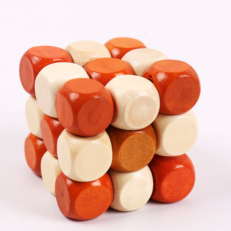Educational Wood Lock Puzzle Set for Kids