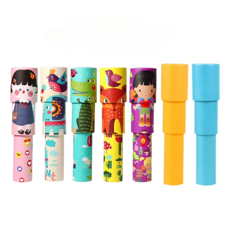Cartoon Fun Kaleidoscope Paper Toys