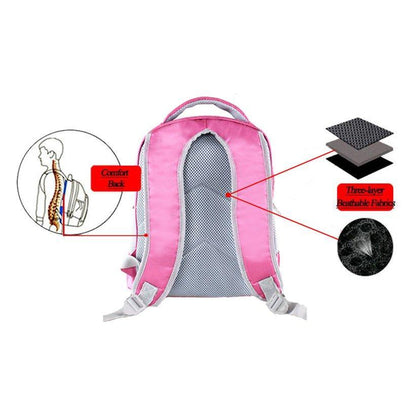 Girls Colorful Unicorn Rainbow Backpack