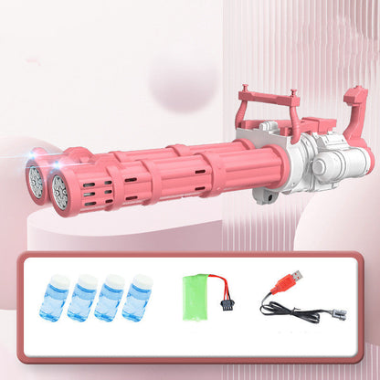 Super Big Double-Tube Bubble Gun Machine