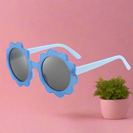 Wholesale Cute Flower Kids PC Sunglasses