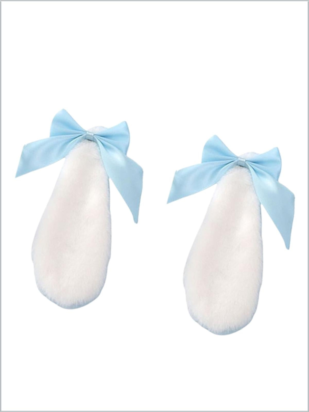 Faux Fur Bunny Ears Hair Clip
