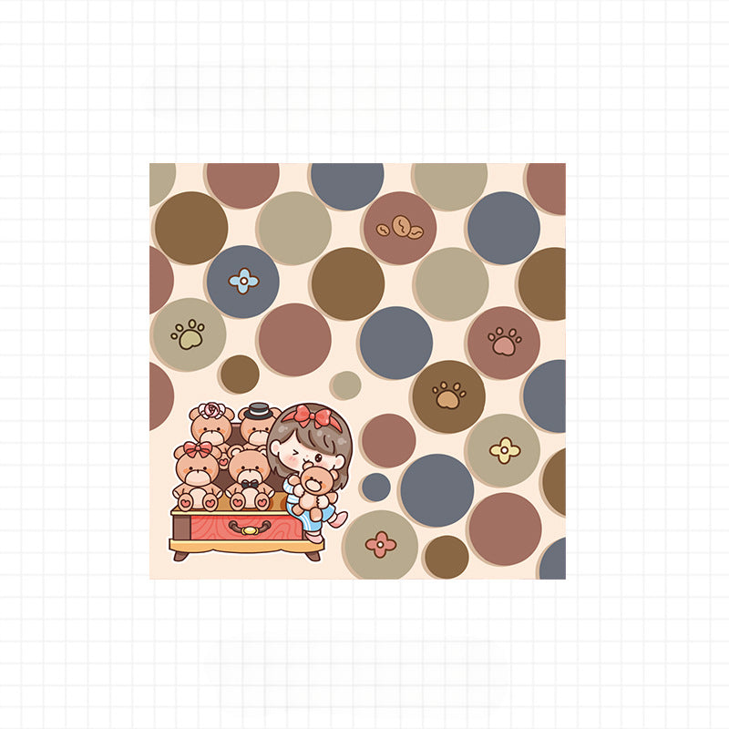 Cute Cartoon Paper Sticky Notes