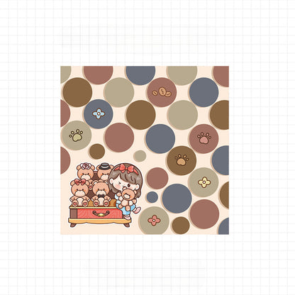 Cute Cartoon Paper Sticky Notes