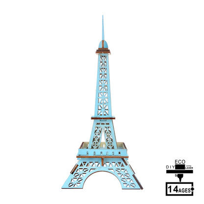 Little Paris Tower Stereo Jigsaw Puzzle