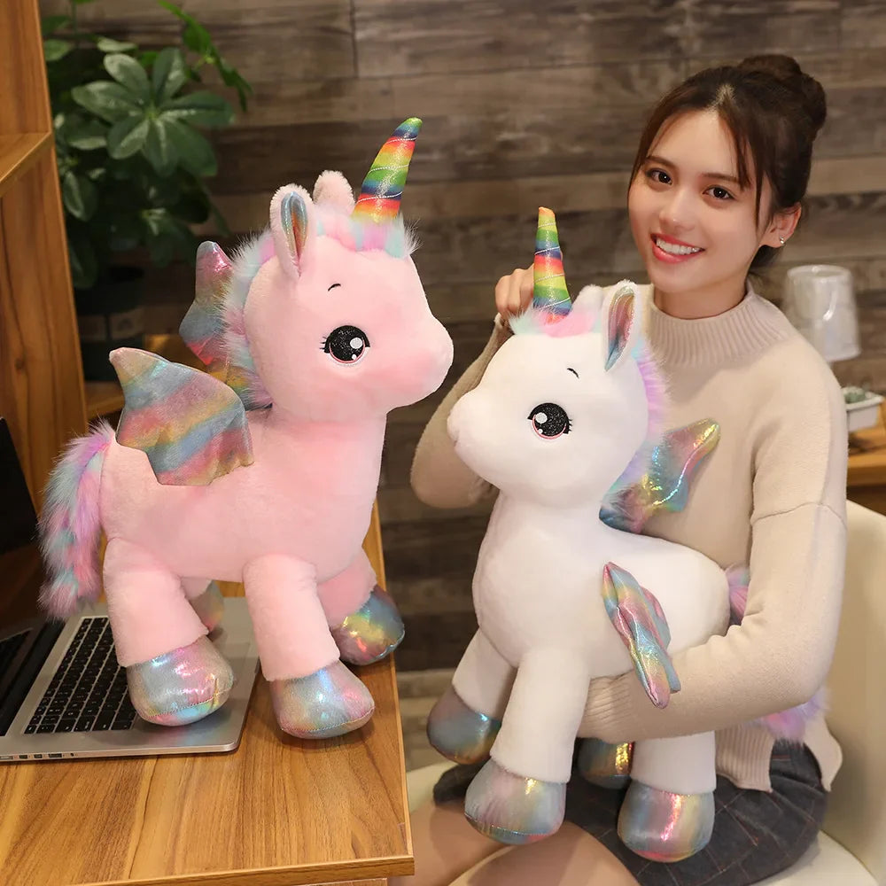 Stuffed Rainbow Unicorn