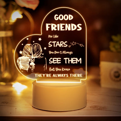 Mother's Day Rechargeable Transparent Acrylic Gift Ornaments