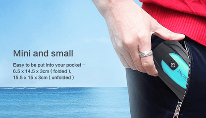 Pocket-Sized JY018 Black Bee Drone