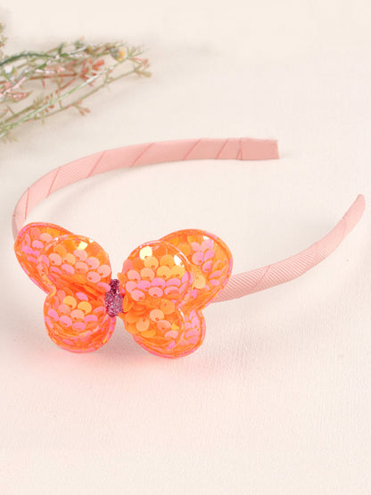 Flutter and Sparkle Butterfly Sequin Headband