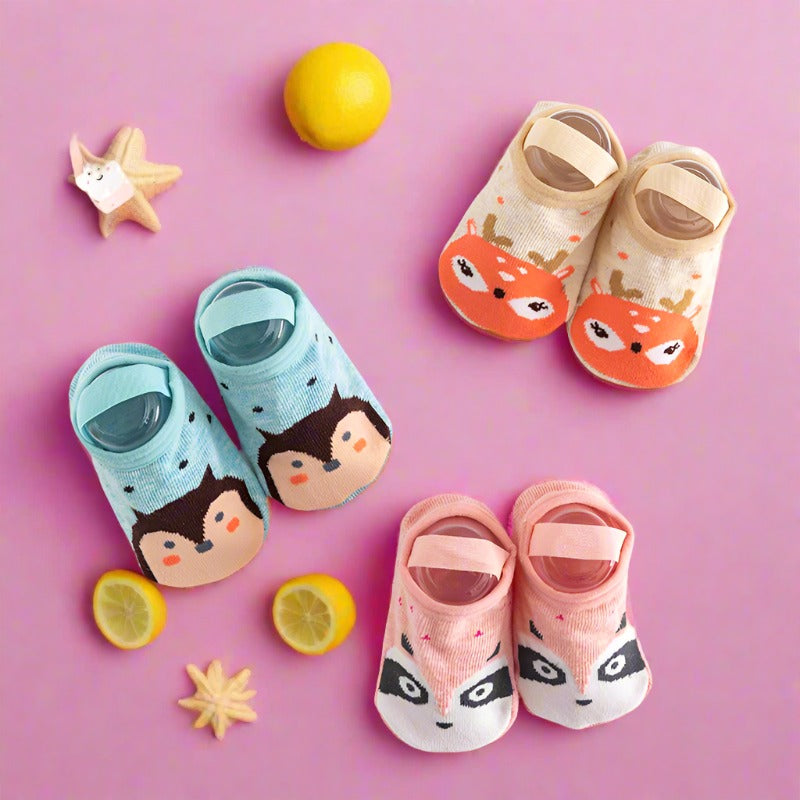 Baby Kid Girls Boys Animals Cartoon Print Accessories Socks