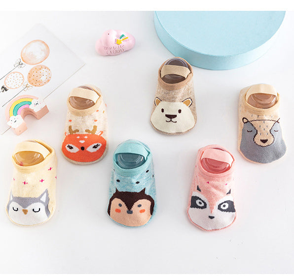 Baby Kid Girls Boys Animals Cartoon Print Accessories Socks