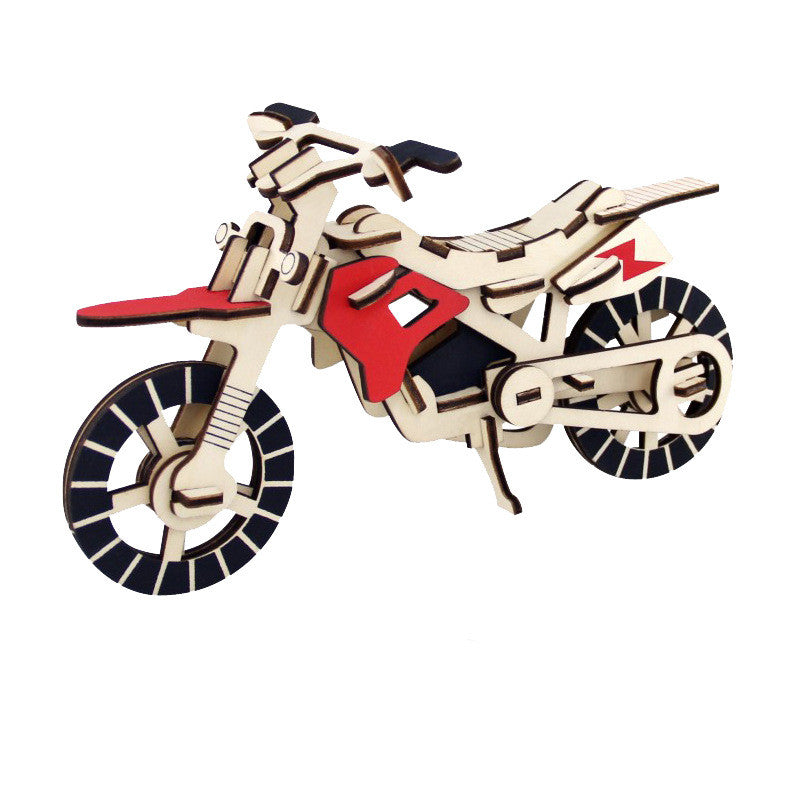 Wooden 3D Puzzle Toys for Kids' Education