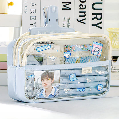 TPU Transparent Pencil Bag