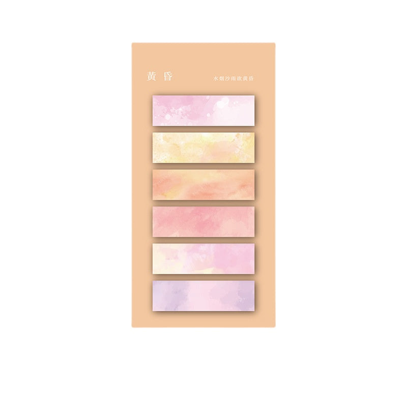Paper Gradient Sticky Notes Index Marking Sticky Notes