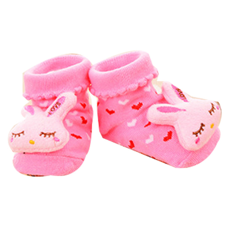 Baby Kid Unisex Striped Letters Cartoon Print Accessories Socks Wholesale 757110772