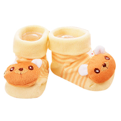 Baby Kid Unisex Striped Letters Cartoon Print Accessories Socks Wholesale 757110772